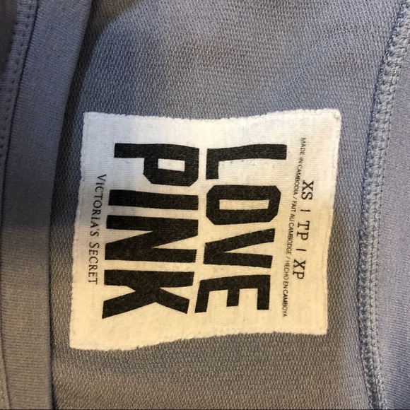 Pink sweatshirt medium gray size xs - Picture 5 of 8